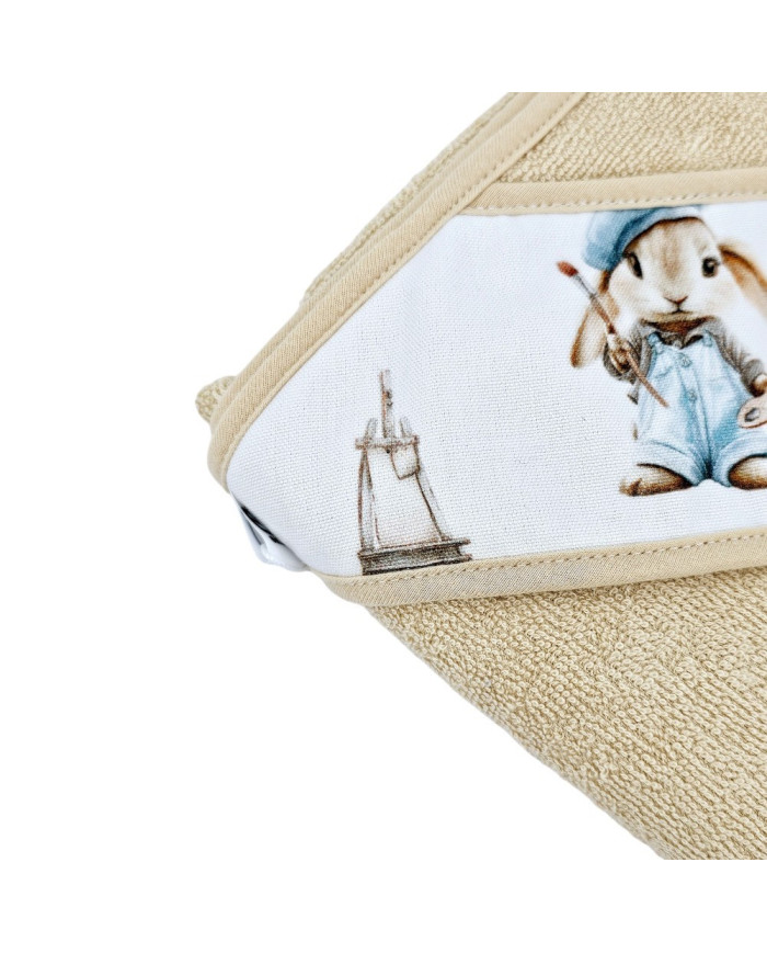 Serviette de bain en bambou PAINTER/HONEY