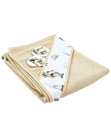 Serviette de bain en bambou PAINTER/HONEY