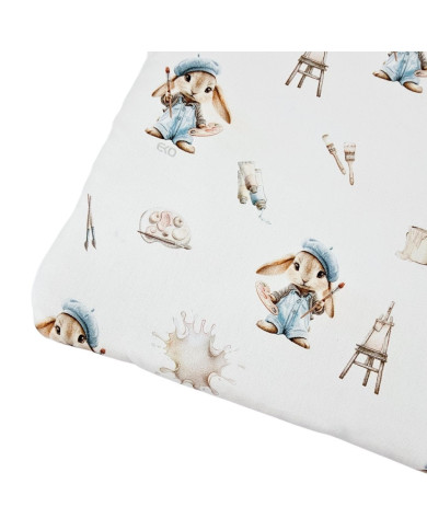 Oreiller plat en bambou 40x60 cm – Antiallergique avec rembourrage PAINTER