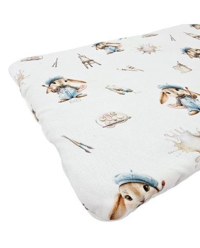 Flat Bamboo Pillow 40x60 cm – Anti-allergic with Filling PAINTER