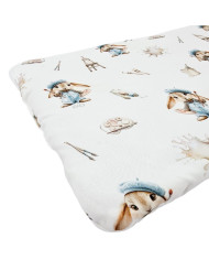 Plakans bambusa spilvens 40x60 cm – Antialerģisks ar pildījumu PAINTER