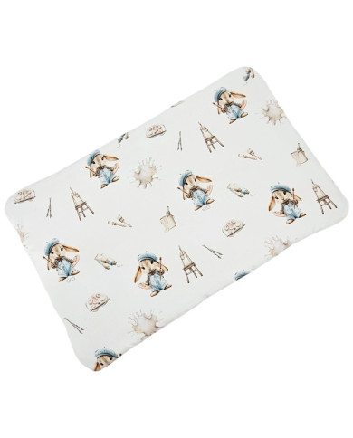 Flat Bamboo Pillow 40x60 cm – Anti-allergic with Filling PAINTER