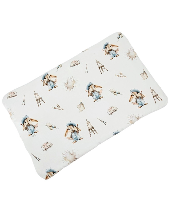 Plochý bambusový vankúš 40x60 cm – Antialergický s výplňou PAINTER