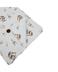 Bambusa sega 90x120 cm ar pildījumu – Elpojoša un Mīksta Bērnu Gultiņai PAINTER