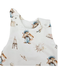 Sac de couchage en bambou moyen – Respirant et Doux pour Petits Enfants PAINTER