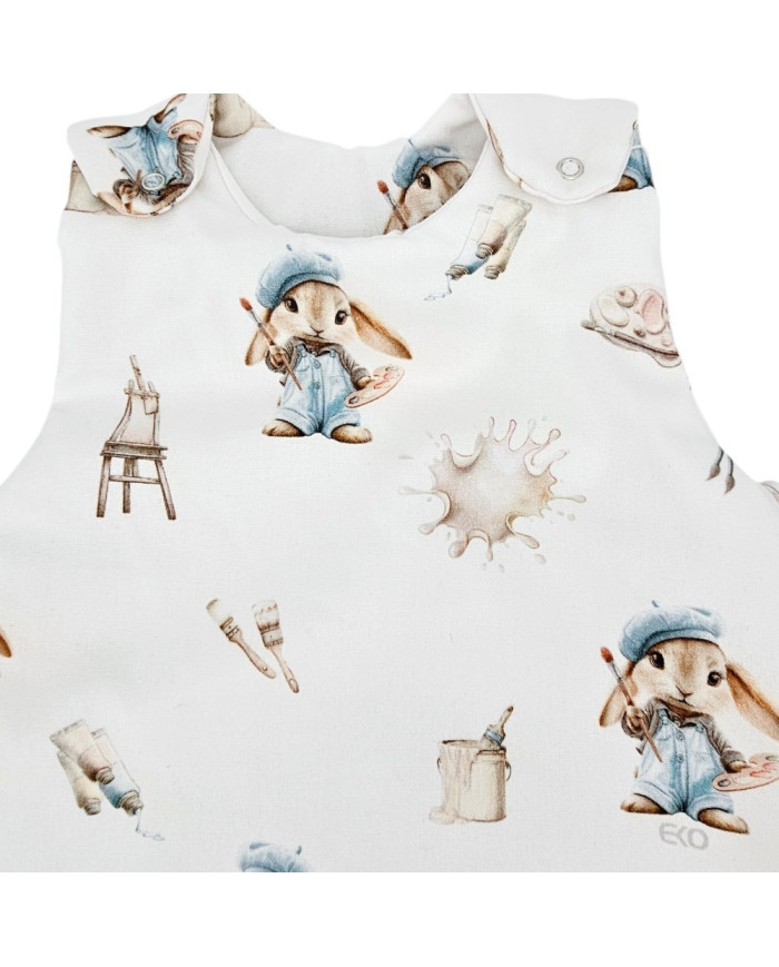 Sac de couchage en bambou moyen – Respirant et Doux pour Petits Enfants PAINTER