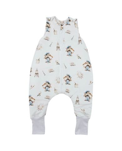 Bambusový spací pytel s nožičkami – Prodyšný a Lehký pro Aktivní Děti PAINTER