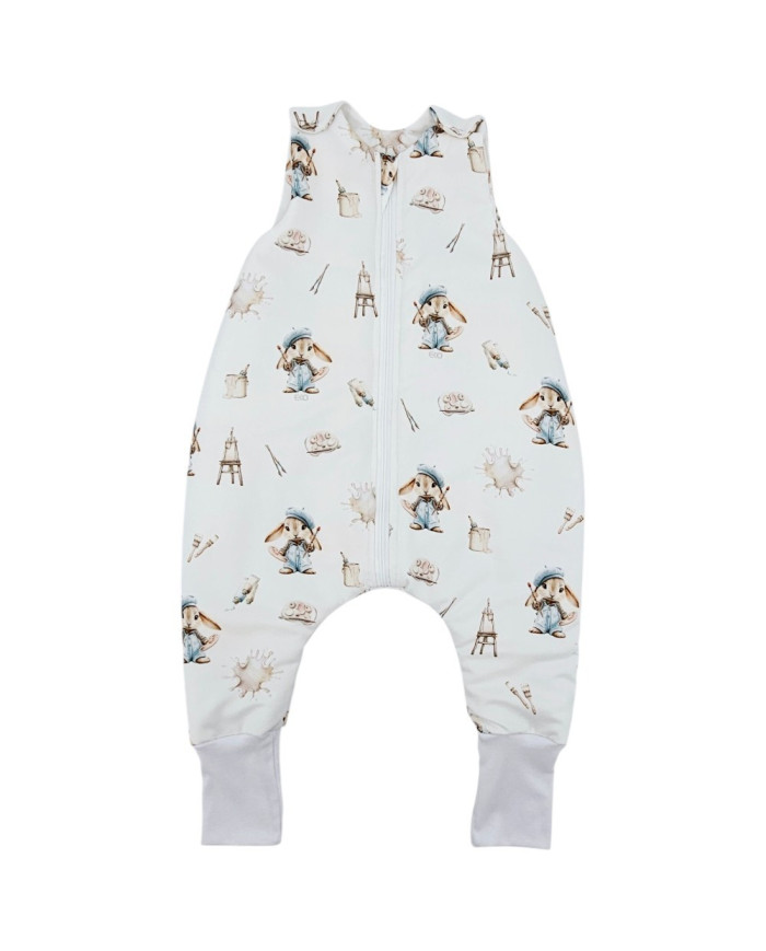 Bambus-Schlafsack mit Beinen – Atmungsaktiv & Leicht für Aktive Kinder PAINTER