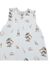 Bambus-Schlafsack mit Beinen – Atmungsaktiv & Leicht für Aktive Kinder PAINTER