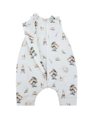 Bamboo Sleeping Bag with Feet – Breathable & Lightweight for Active Toddlers PAINTER