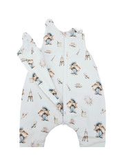 Bamboo Sleeping Bag with Feet – Breathable & Lightweight for Active Toddlers PAINTER