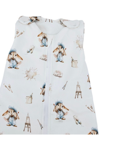 2in1 Śpiworek bambusowy niemowlęcy wielofunkcyjny MALARZ