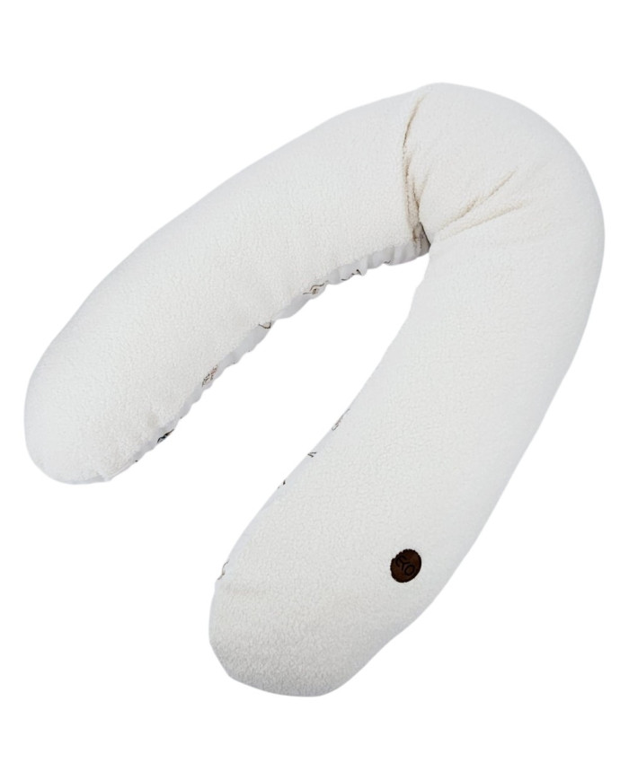 Grand coussin d'allaitement Bambou + Bouclé – Confort de luxe et hygiène PAINTER