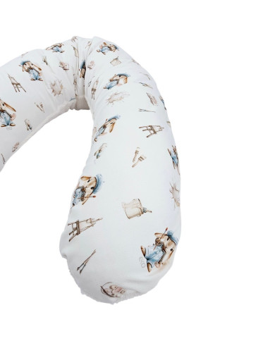 Grand coussin d'allaitement Bambou + Bouclé – Confort de luxe et hygiène PAINTER