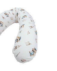 Grand coussin d'allaitement Bambou + Bouclé – Confort de luxe et hygiène PAINTER