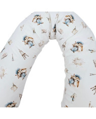 Grand coussin d'allaitement Bambou + Bouclé – Confort de luxe et hygiène PAINTER