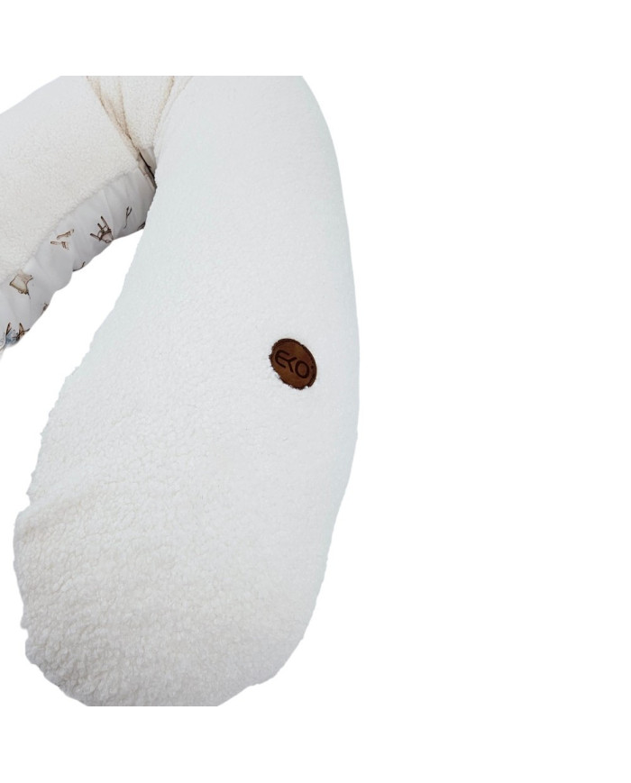 Grand coussin d'allaitement Bambou + Bouclé – Confort de luxe et hygiène PAINTER