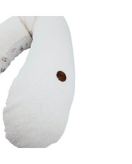 Grand coussin d'allaitement Bambou + Bouclé – Confort de luxe et hygiène PAINTER