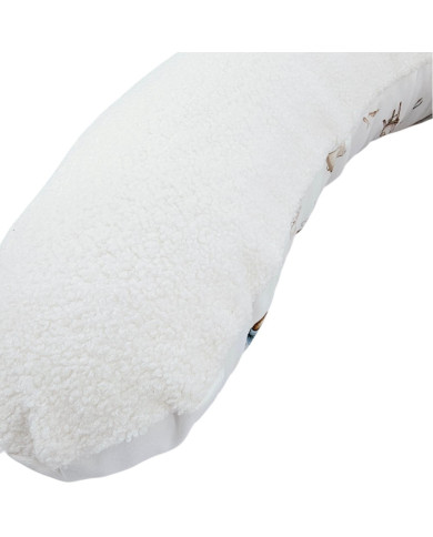 Grand coussin d'allaitement Bambou + Bouclé – Confort de luxe et hygiène PAINTER