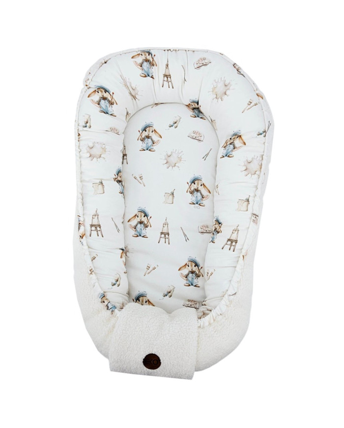 Bamboo+boucle cocoon for baby Painter
