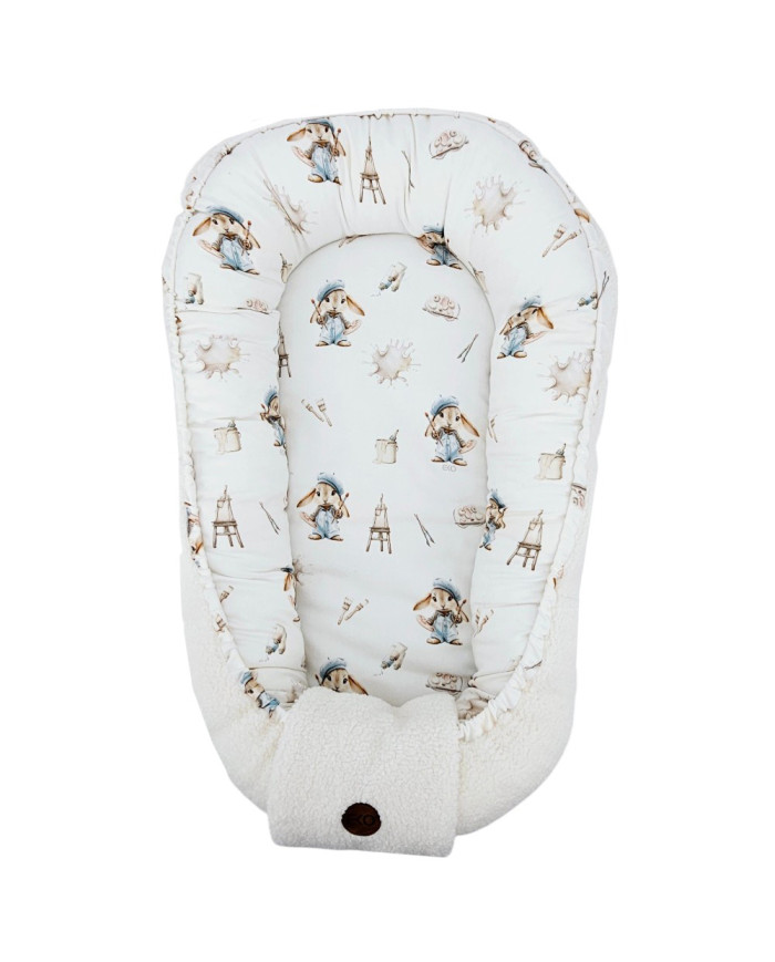 Bamboo+boucle cocoon for baby Painter