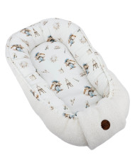 Cocon en bambou+boucle pour bébé PAINTER