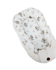 Cocon en bambou+boucle pour bébé PAINTER