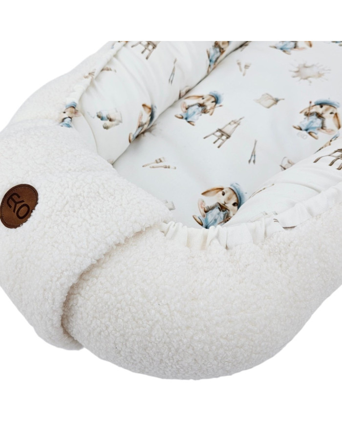 Bamboo+boucle cocoon for baby Painter
