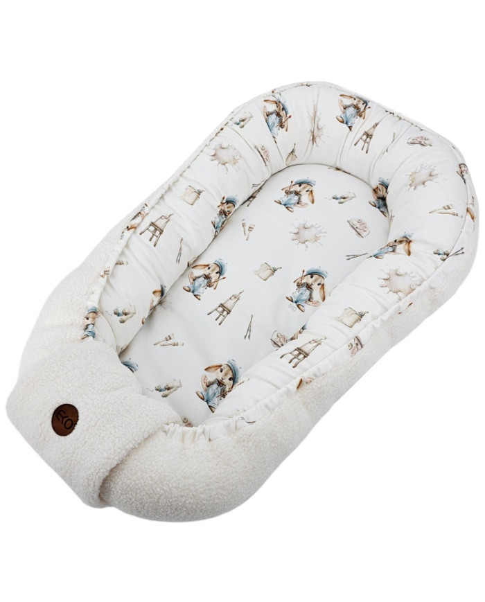 Bamboo+boucle cocoon for baby Painter