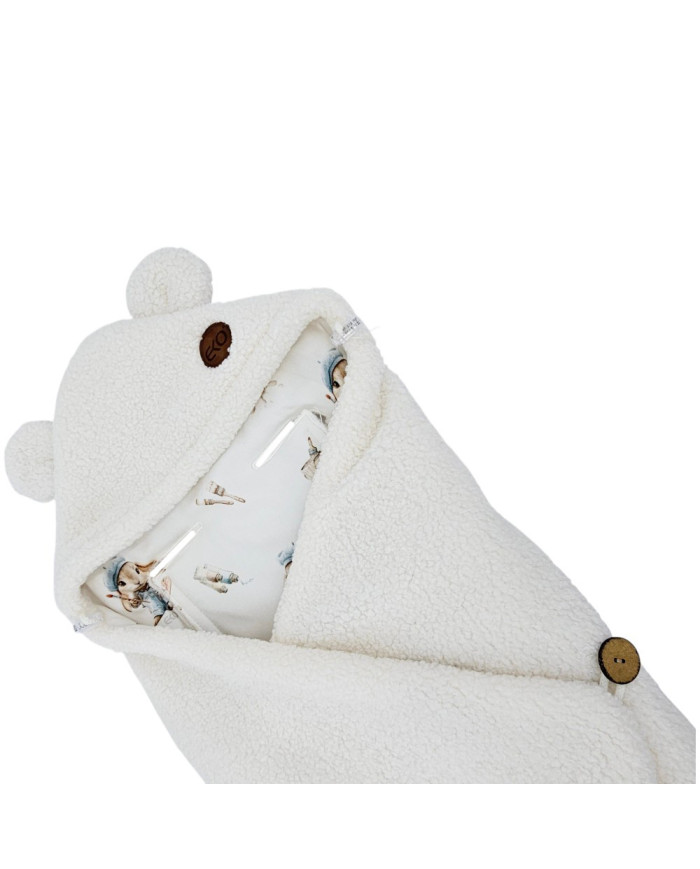 Zavinovací fusak do autosedačky BAMBOO+BOUCLE 3 a 5-bodové pásy PAINTER