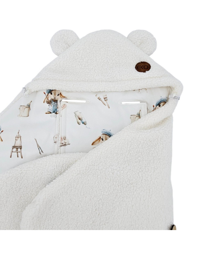 Zavinovací fusak do autosedačky BAMBOO+BOUCLE 3 a 5-bodové pásy PAINTER