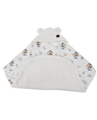 Zavinovací fusak do autosedačky BAMBOO+BOUCLE 3 a 5-bodové pásy PAINTER