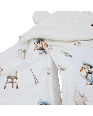 Zavinovací fusak do autosedačky BAMBOO+BOUCLE 3 a 5-bodové pásy PAINTER