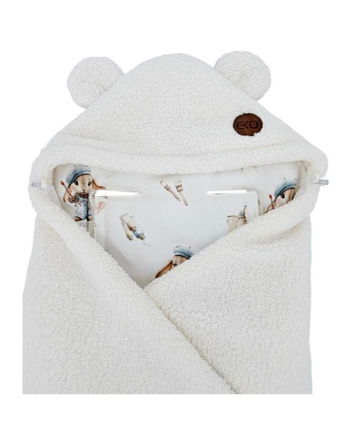 Schlafsack für den Kindersitz BAMBOO+BOUCLE 3- und 5-Punkt-Gurte PAINTER