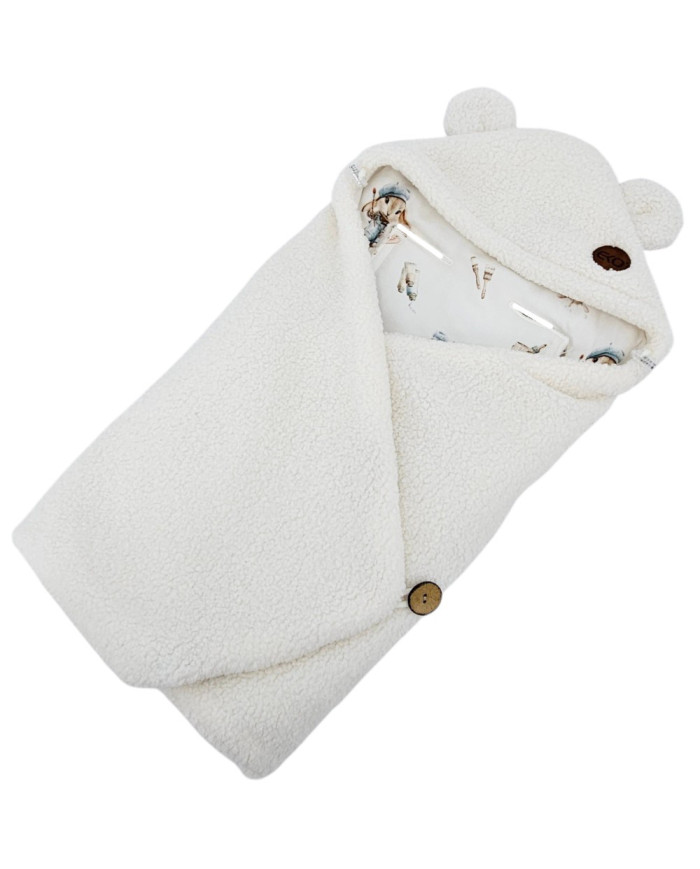 Schlafsack für den Kindersitz BAMBOO+BOUCLE 3- und 5-Punkt-Gurte PAINTER