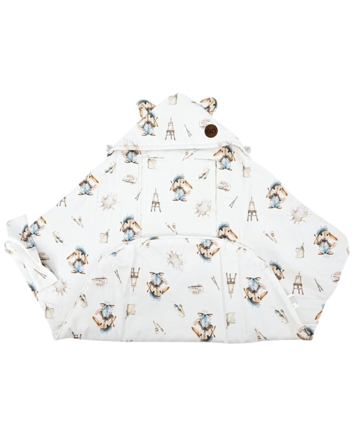 Bambus-Fußsack – Warm & Komfortabel für Autositz PAINTER