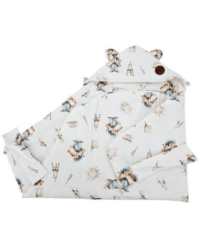 Chancelière en bambou – Chaude et Confortable pour Siège Auto PAINTER