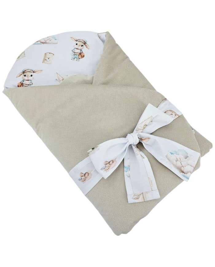 Cotton cone with VELVET POSTMAN