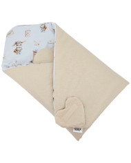 Bilateralni printani pamučni Baby Wrap POSTMAN