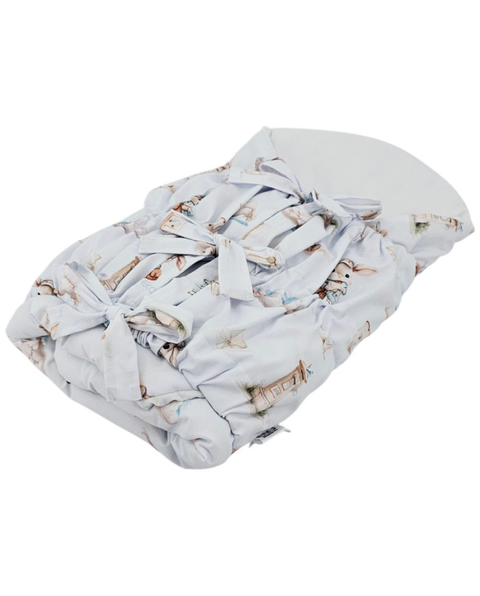 Printani Pamučni Baby Wrap sa kokosovim umetkom POSTMAN