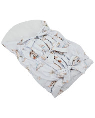 Printani Pamučni Baby Wrap sa kokosovim umetkom POSTMAN