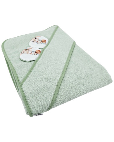 Serviette de bain en bambou POSTMAN/MINT
