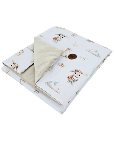 Lerndecke mit Futter VELVET POSTMAN