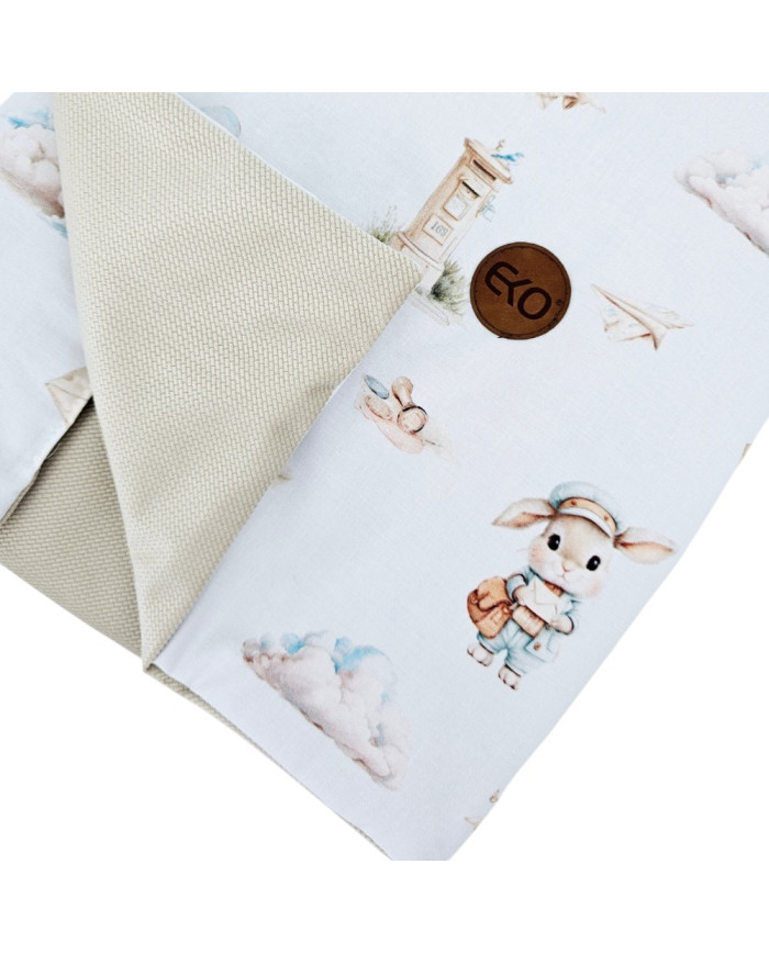 Lerndecke mit Futter VELVET POSTMAN