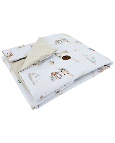 Educational blanket mat with lining VELVET POSTMAN