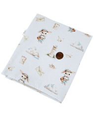 Lerndecke mit Futter VELVET POSTMAN