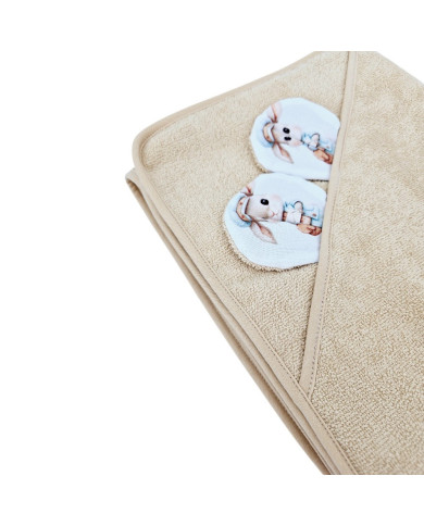 Serviette de bain en bambou POSTMAN/HONEY