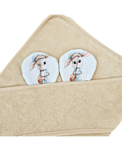 Serviette de bain en bambou POSTMAN/HONEY