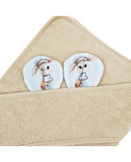 Serviette de bain en bambou POSTMAN/HONEY