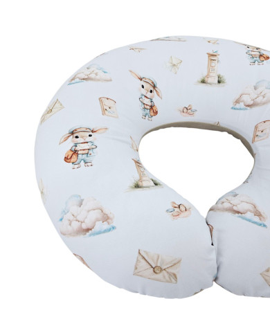 Croissant d'allaitement en velours POSTMAN